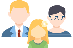 外国人会社員のご家族