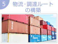 物流・調達ルートの構築