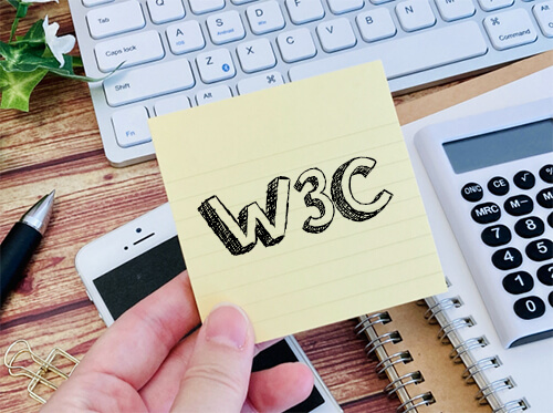 W3CとはWorld Wide Web Consortiumの略です