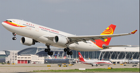 成田空港で香港航空の機体部品が4日連続で欠落