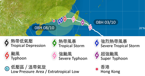 今週後半に台風14号が接近する可能性