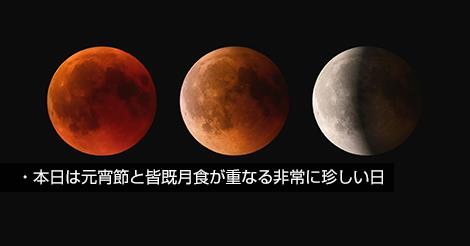 皆既月食