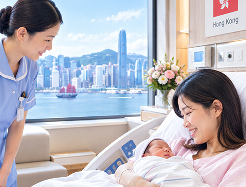 香港で出産